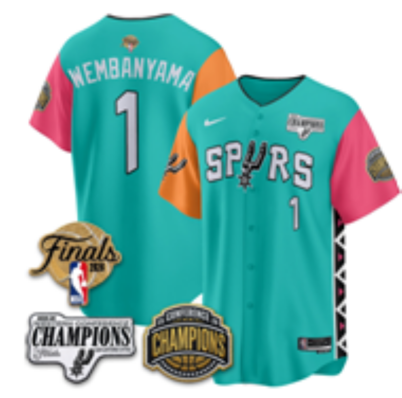 Men San Antonio Spurs #1 Wembanyama green Nike 2026 NBA Jersey 070